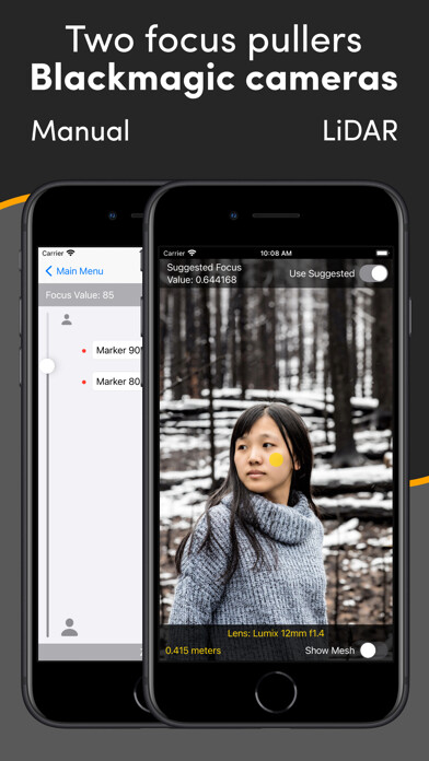 Emulate iPhone app Focus Puller using MyAndroid Emulate iPhone app Focus Puller using MyAndroid