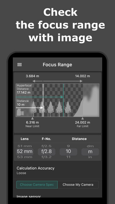 Emulate iPhone app Focus Range using MyAndroid Emulate iPhone app Focus Range using MyAndroid