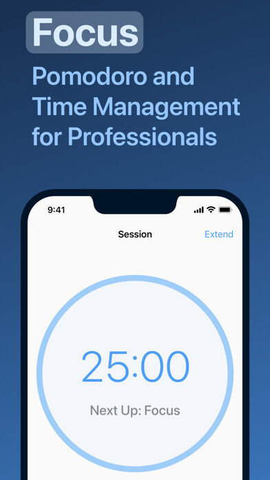 Emulate iPhone app Focus - Time Management using MyAndroid