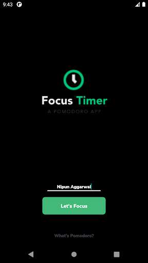 Run android online APK Focus Timer: Pomodoro for Productivity from MyAndroid or emulate Focus Timer: Pomodoro for Productivity using MyAndroid Run android online APK Focus Timer: Pomodoro for Productivity from MyAndroid or emulate Focus Timer: Pomodoro for Productivity using MyAndroid