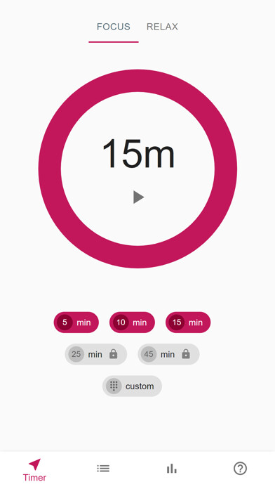 Emulate iPhone app Focus Trainer / Timer using MyAndroid Emulate iPhone app Focus Trainer / Timer using MyAndroid