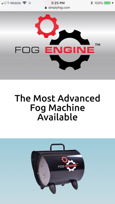 Emulate iPhone app Fog Engine Control using MyAndroid Emulate iPhone app Fog Engine Control using MyAndroid
