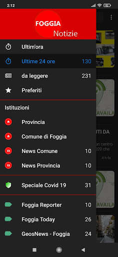 Run android online APK Foggia notizie from MyAndroid or emulate Foggia notizie using MyAndroid Run android online APK Foggia notizie from MyAndroid or emulate Foggia notizie using MyAndroid