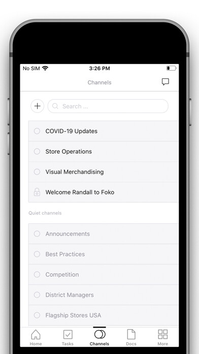 Emulate iPhone app Foko Retail 2.0 using MyAndroid