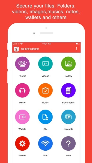 Emulate iPhone app Folder Locker - Secure Data using MyAndroid Emulate iPhone app Folder Locker - Secure Data using MyAndroid