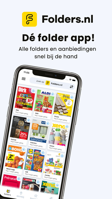 Emulate iPhone app Folders.nl using MyAndroid