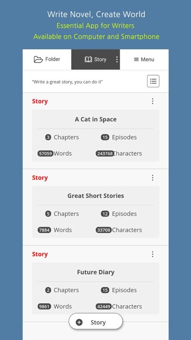 Emulate iPhone app FolderStory using MyAndroid Emulate iPhone app FolderStory using MyAndroid
