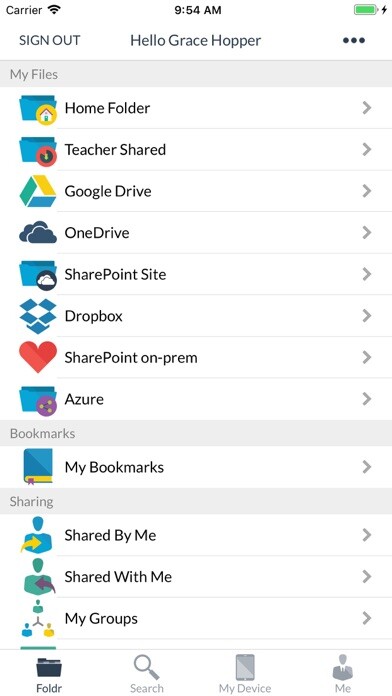 Emulate iPhone app Foldr Legacy using MyAndroid Emulate iPhone app Foldr Legacy using MyAndroid