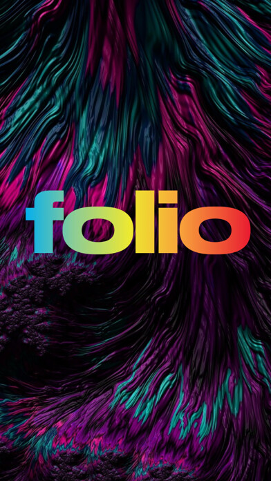 Emulate iPhone app Folio - NFT Browser using MyAndroid