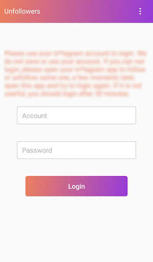 Run android online APK Follow Analyzer who not follow from MyAndroid or emulate Follow Analyzer who not follow using MyAndroid Run android online APK Follow Analyzer who not follow from MyAndroid or emulate Follow Analyzer who not follow using MyAndroid