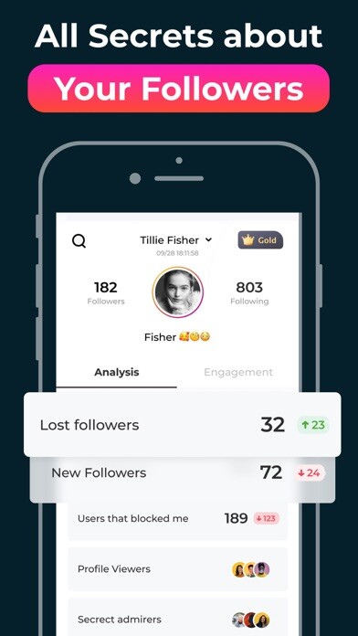 Emulate iPhone app Followers Insights tracker using MyAndroid Emulate iPhone app Followers Insights tracker using MyAndroid