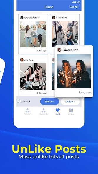 Run android online APK Followers Reports for ig from MyAndroid or emulate Followers Reports for ig using MyAndroid
