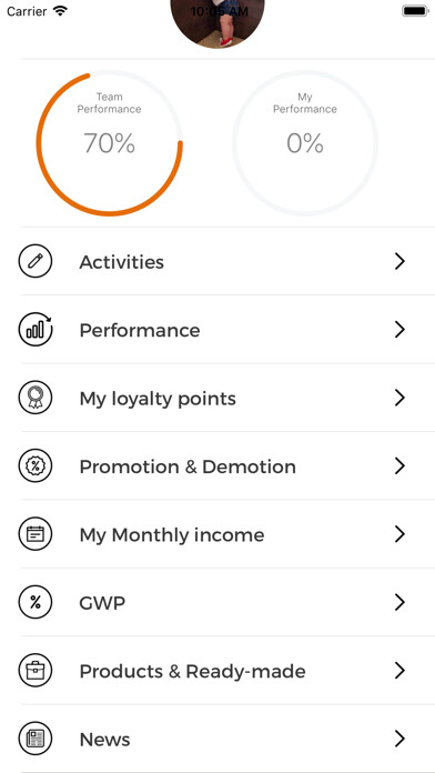Emulate iPhone app Follow Me by Allianz using MyAndroid