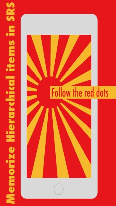 Emulate iPhone app Follow The Red Dots - Hierarchical Leitner Box using MyAndroid Emulate iPhone app Follow The Red Dots - Hierarchical Leitner Box using MyAndroid