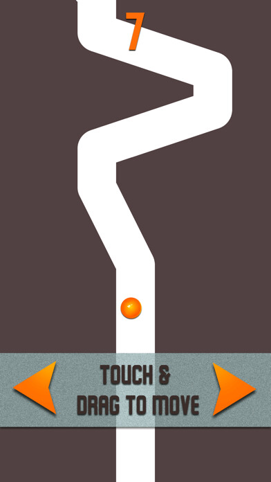 Emulate iPhone app Follow the White Line Game using MyAndroid