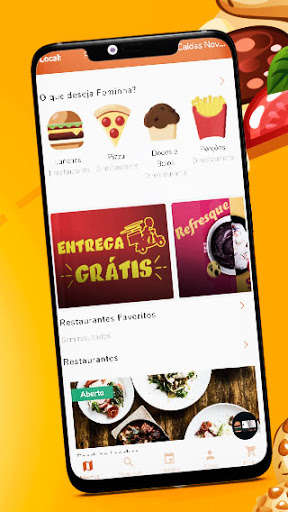 Run android online APK Fominha Pedidos e Delivery de Comida from MyAndroid or emulate Fominha Pedidos e Delivery de Comida using MyAndroid