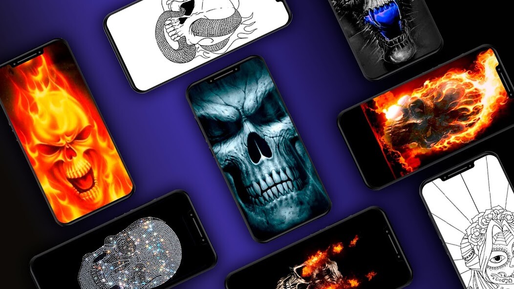 Run android online APK Fondo de pantalla de Calaveras from MyAndroid or emulate Fondo de pantalla de Calaveras using MyAndroid