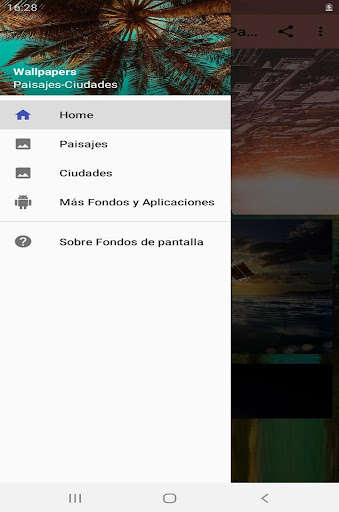 Run android online APK Fondos de Pantalla de Paisajes-Ciudades from MyAndroid or emulate Fondos de Pantalla de Paisajes-Ciudades using MyAndroid