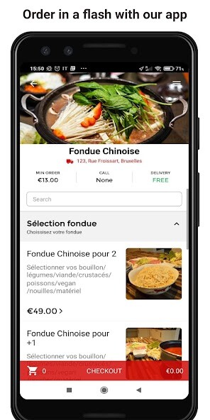 Run android online APK Fondue Chinoise from MyAndroid or emulate Fondue Chinoise using MyAndroid
