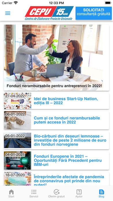 Emulate iPhone app Fonduri UE using MyAndroid Emulate iPhone app Fonduri UE using MyAndroid