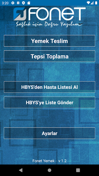 Run android online APK Fonet DİYET from MyAndroid or emulate Fonet DİYET using MyAndroid