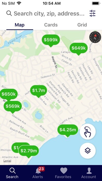 Emulate iPhone app Fontaine Family Real Estate using MyAndroid Emulate iPhone app Fontaine Family Real Estate using MyAndroid