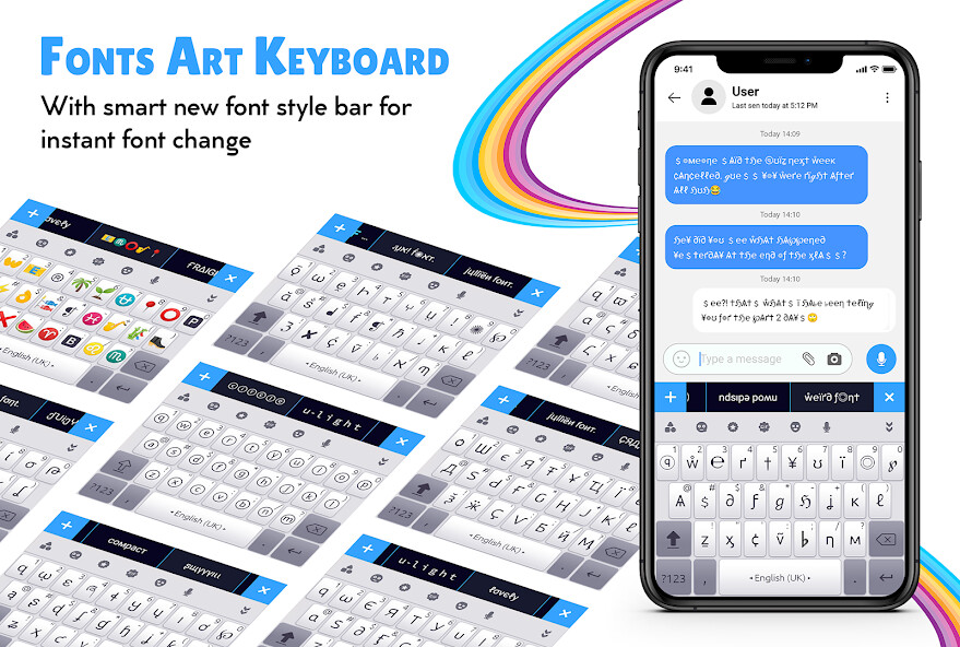 Run android online APK Font Art Keyboard - Fancy Text from MyAndroid or emulate Font Art Keyboard - Fancy Text using MyAndroid