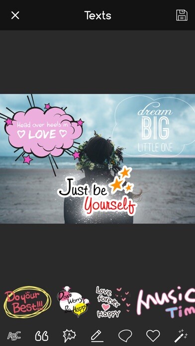 Emulate iPhone app Font Candy Style Text on Photo using MyAndroid Emulate iPhone app Font Candy Style Text on Photo using MyAndroid