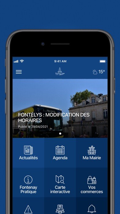 Emulate iPhone app Fontenay ma ville using MyAndroid Emulate iPhone app Fontenay ma ville using MyAndroid
