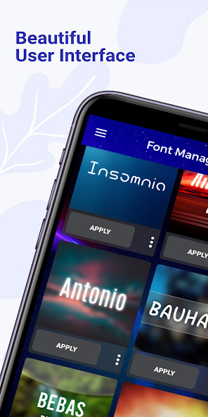 Run android online APK Font Manager for Huawei Emui from MyAndroid or emulate Font Manager for Huawei Emui using MyAndroid