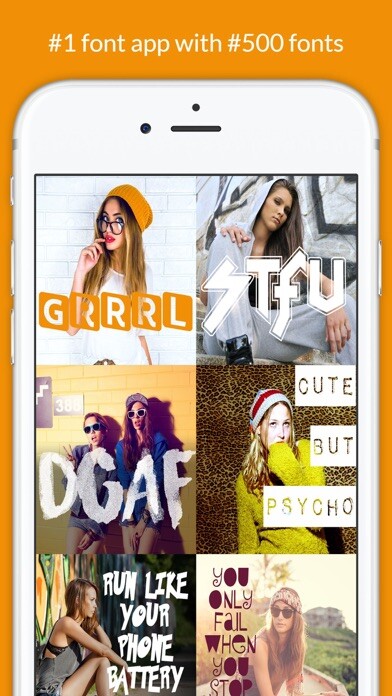 Emulate iPhone app FontPassion Fonts for Pictures using MyAndroid Emulate iPhone app FontPassion Fonts for Pictures using MyAndroid