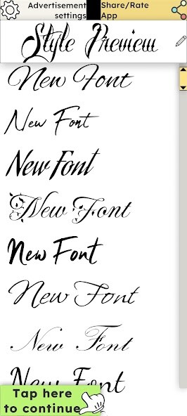 Run android online APK Fonts Art - Tattoo Font Art from MyAndroid or emulate Fonts Art - Tattoo Font Art using MyAndroid