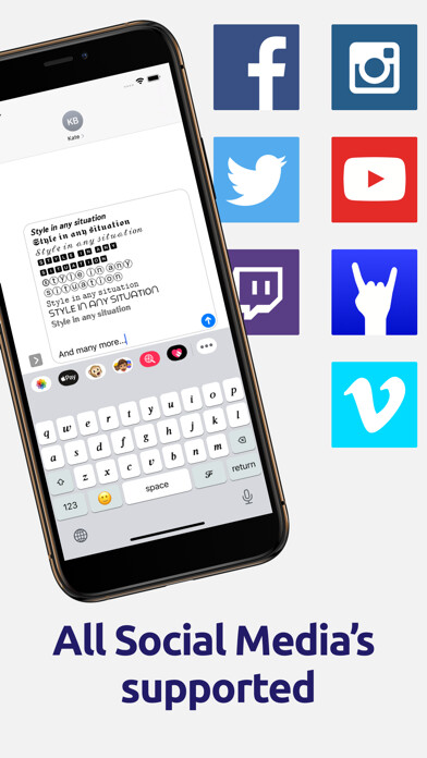 Emulate iPhone app Fonts + Emoji Fancy Keyboard using MyAndroid Emulate iPhone app Fonts + Emoji Fancy Keyboard using MyAndroid