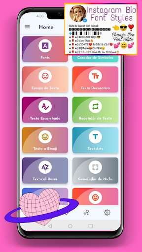 Run android online APK Fonts for Instagram: Stylish from MyAndroid or emulate Fonts for Instagram: Stylish using MyAndroid