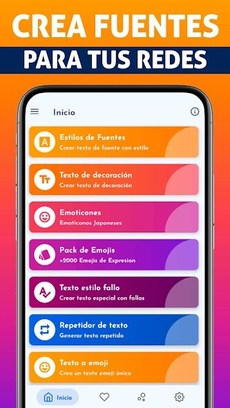 Run android online APK FontsGo - Fuentes Geniales from MyAndroid or emulate FontsGo - Fuentes Geniales using MyAndroid