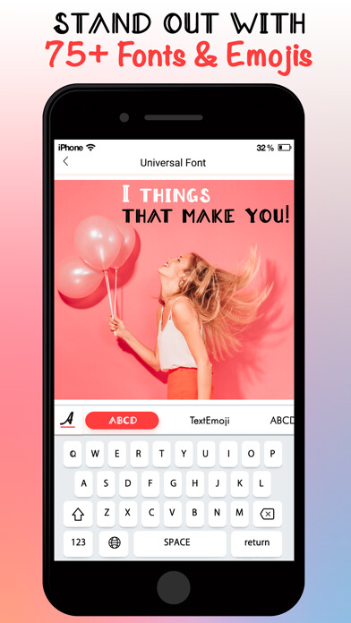 Emulate iPhone app Fonts Pro Keyboard using MyAndroid Emulate iPhone app Fonts Pro Keyboard using MyAndroid