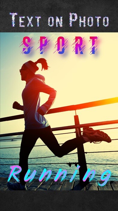 Emulate iPhone app Fonts & Text on Photo - Fonts8 using MyAndroid