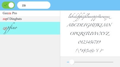 Emulate iPhone app Font Viewer Spark using MyAndroid Emulate iPhone app Font Viewer Spark using MyAndroid