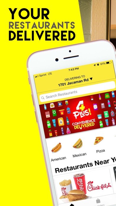 Emulate iPhone app Food4You - Delivery App using MyAndroid Emulate iPhone app Food4You - Delivery App using MyAndroid
