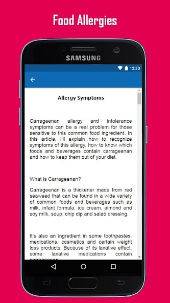 Run android online APK Food Allergies from MyAndroid or emulate Food Allergies using MyAndroid