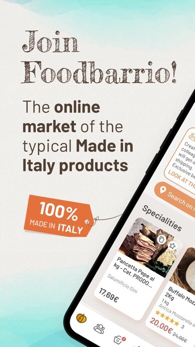 Emulate iPhone app Foodbarrio using MyAndroid