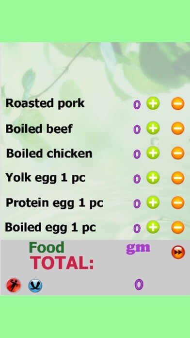 Emulate iPhone app Food calorie count calculator using MyAndroid Emulate iPhone app Food calorie count calculator using MyAndroid