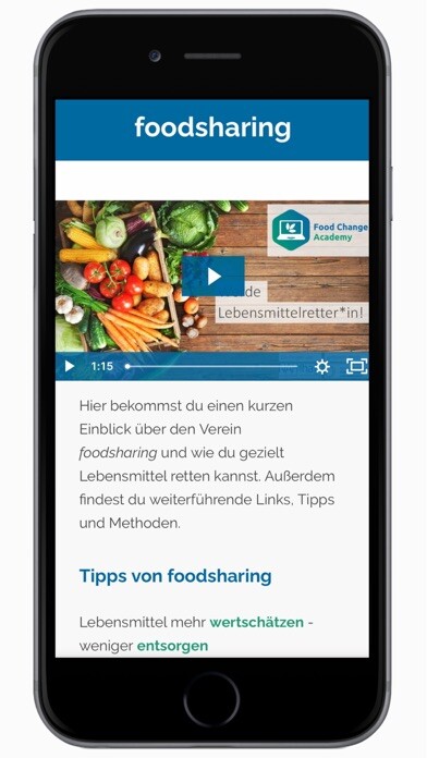 Emulate iPhone app Food Change Academy using MyAndroid Emulate iPhone app Food Change Academy using MyAndroid