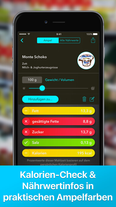Emulate iPhone app FoodCheck - Lebensmittelampel using MyAndroid Emulate iPhone app FoodCheck - Lebensmittelampel using MyAndroid