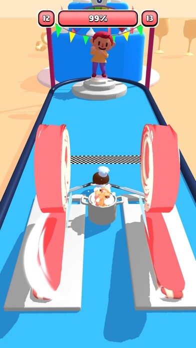Emulate iPhone app Food Cutter! using MyAndroid