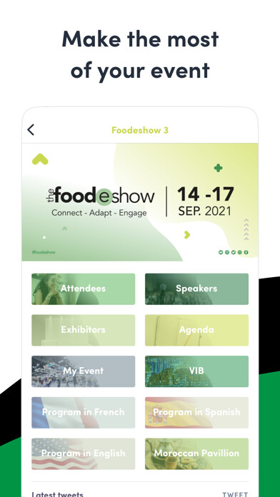 Emulate iPhone app Foodeshow using MyAndroid