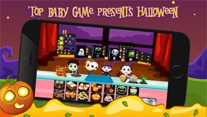 Emulate iPhone app Food Fever Halloween Night using MyAndroid