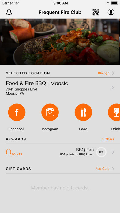 Emulate iPhone app Food & Fire Rewards using MyAndroid Emulate iPhone app Food & Fire Rewards using MyAndroid