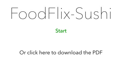 Emulate iPhone app FoodFlix-Sushi using MyAndroid Emulate iPhone app FoodFlix-Sushi using MyAndroid