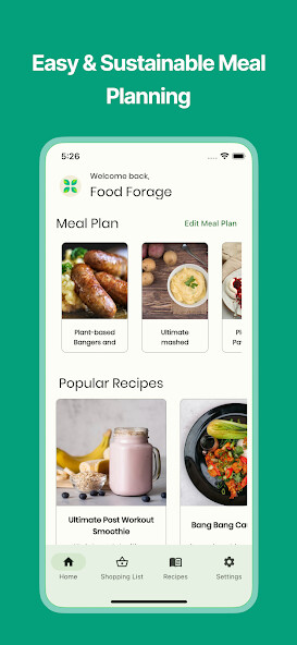 Run android online APK Food Forage - Green Meal Plans from MyAndroid or emulate Food Forage - Green Meal Plans using MyAndroid